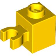 BRICK 1X1 W/HOLDER, H0RIZONTAL BRICK 1X1 W/HOLDER, H0RIZONTAL