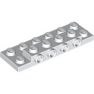 PLATE 2X6X2/3 W 4 HOR. KNOB PLATE 2X6X2/3 W 4 HOR. KNOB