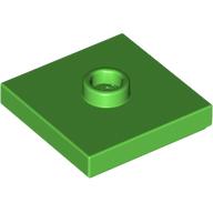 PLATE 2X2 W 1 KNOB PLATE 2X2 W 1 KNOB