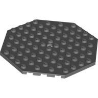 PLATE OCTAGONAL 10X10 W. SNAP PLATE OCTAGONAL 10X10 W. SNAP