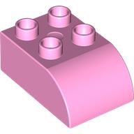 DUPLO BRICK, BOW 2X3X1 DUPLO BRICK, BOW 2X3X1