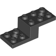 STONE 1X2X1 1/3 W. 2 PLATES 2X2 STONE 1X2X1 1/3 W. 2 PLATES 2X2