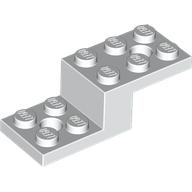 STONE 1X2X1 1/3 W. 2 PLATES 2X2 STONE 1X2X1 1/3 W. 2 PLATES 2X2