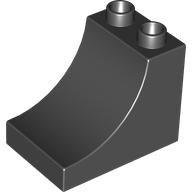 DUPLO BRICK, BOW 2X3X2 DUPLO BRICK, BOW 2X3X2