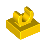 PLATE 1X1 W. UP RIGHT HOLDER PLATE 1X1 W. UP RIGHT HOLDER