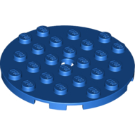 PLATE 6X6 ROUND WITH TUBE SNAP PLATE 6X6 ROUND WITH TUBE SNAP