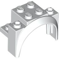 BRICK W/ARCH 2X4X2 1/3 BRICK W/ARCH 2X4X2 1/3