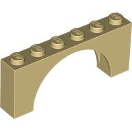 BRICK W. INSIDE BOW 1X6X2 BRICK W. INSIDE BOW 1X6X2
