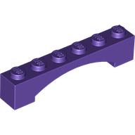 BRICK 1X6 W/INSIDE BOW BRICK 1X6 W/INSIDE BOW