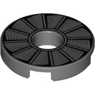 FLAT TILE 2X2 ROUND W/ HOLE Ø4.85 NO. 1 FLAT TILE 2X2 ROUND W/ HOLE Ø4.85 NO. 1