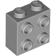 BRICK 1X2X1 2/3 W/4 KNOBS BRICK 1X2X1 2/3 W/4 KNOBS