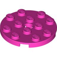 PLATE 4X4 ROUND W. SNAP PLATE 4X4 ROUND W. SNAP