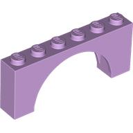 BRICK W/ INSIDE BOW 1X6X2 BRICK W/ INSIDE BOW 1X6X2