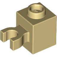 BRICK 1X1 W/HOLDER, H0RIZONTAL BRICK 1X1 W/HOLDER, H0RIZONTAL