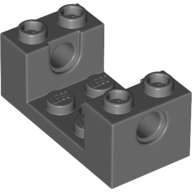 BRICK 2X4X1 1/3 W/Ø4.85 CUTOUT BRICK 2X4X1 1/3 W/Ø4.85 CUTOUT
