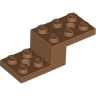 STONE 1X2X1 1/3 W. 2 PLATES 2X2 STONE 1X2X1 1/3 W. 2 PLATES 2X2