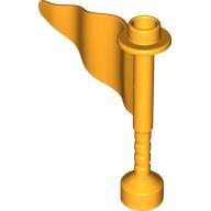 FLAG 4X1X3, W/ 5.0 SHAFT