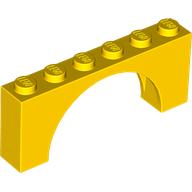 BRICK W/ INSIDE BOW 1X6X2 BRICK W/ INSIDE BOW 1X6X2