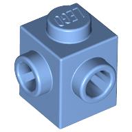 BRICK 1X1, W/ 2 KNOBS, CORNER BRICK 1X1, W/ 2 KNOBS, CORNER