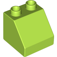 DUPLO ROOF TILE 2X2X1 1/2 DUPLO ROOF TILE 2X2X1 1/2