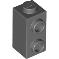 BRICK 1X1X1 2/3, W/ VERT. KNOBS BRICK 1X1X1 2/3, W/ VERT. KNOBS