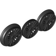 3 TRAIN WHEEL Ø30 M+U FLANGE 3 TRAIN WHEEL Ø30 M+U FLANGE