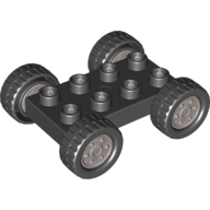 WHEEL BASE 2X4 Ø 26,8, W/ WHEEL