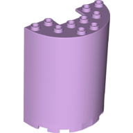 WALL ELEMENT, ROUND 3X6X6 WALL ELEMENT, ROUND 3X6X6