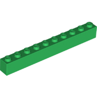 BRICK 1X10 BRICK 1X10
