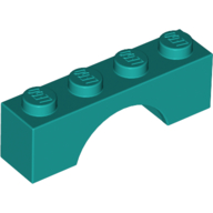 BRICK W. BOW 1X4 BRICK W. BOW 1X4