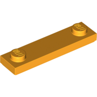 PLATE 1X4, W/ 2 KNOBS, NO. 2 PLATE 1X4, W/ 2 KNOBS, NO. 2