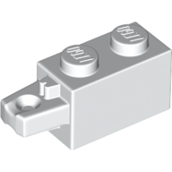 BRICK 1X2 W/STUB HORIZ. END BRICK 1X2 W/STUB HORIZ. END