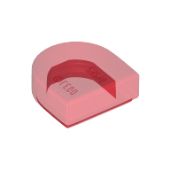 FLAT TILE 1X1, 1/2 CIRCLE FLAT TILE 1X1, 1/2 CIRCLE