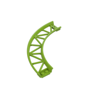 RAIL 13X13, 1/4 CIRCLE, W/ 3.2 SHAFT