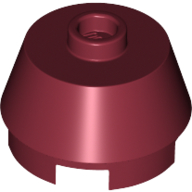2X2 ROUND,SLOPE BRICK W. KNOB 2X2 ROUND,SLOPE BRICK W. KNOB