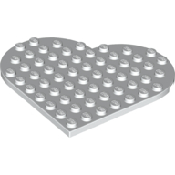 PLATE 9X9, HEART, NO.1 PLATE 9X9, HEART, NO.1