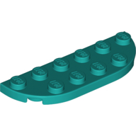1/2 CIRCLE PLATE 2X6 1/2 CIRCLE PLATE 2X6