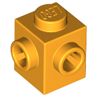 BRICK 1X1, W/ 2 KNOBS, CORNER BRICK 1X1, W/ 2 KNOBS, CORNER