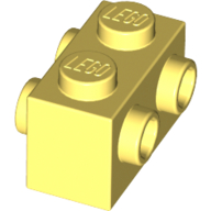 BRICK 1X2 W. FOUR KNOBS BRICK 1X2 W. FOUR KNOBS