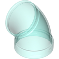 TUBE, CURVED 45 DEG. TUBE, CURVED 45 DEG.
