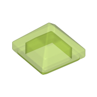 PYRAMID RIDGED TILE 1X1X2/3 PYRAMID RIDGED TILE 1X1X2/3