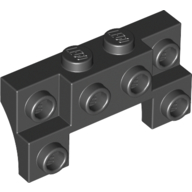 BRICK 1X4X1 2/3 W. V. KNOBS BRICK 1X4X1 2/3 W. V. KNOBS