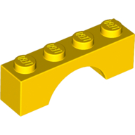 BRICK W. BOW 1X4 BRICK W. BOW 1X4