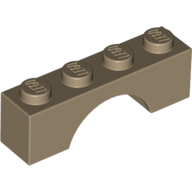 BRICK W. BOW 1X4 BRICK W. BOW 1X4