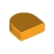 FLAT TILE 1X1, 1/2 CIRCLE FLAT TILE 1X1, 1/2 CIRCLE