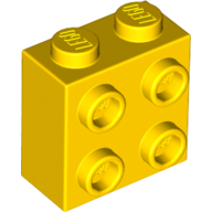 BRICK 1X2X1 2/3 W/4 KNOBS BRICK 1X2X1 2/3 W/4 KNOBS