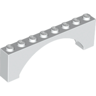 BRICK W. BOW 1X8X2 BRICK W. BOW 1X8X2