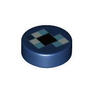 FLAT TILE 1X1, ROUND NO. 102 FLAT TILE 1X1, ROUND NO. 102