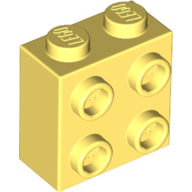 BRICK 1X2X1 2/3 W/4 KNOBS BRICK 1X2X1 2/3 W/4 KNOBS