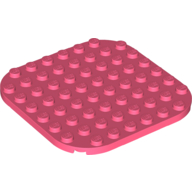 PLATE 8X8, CIRCLE PLATE 8X8, CIRCLE